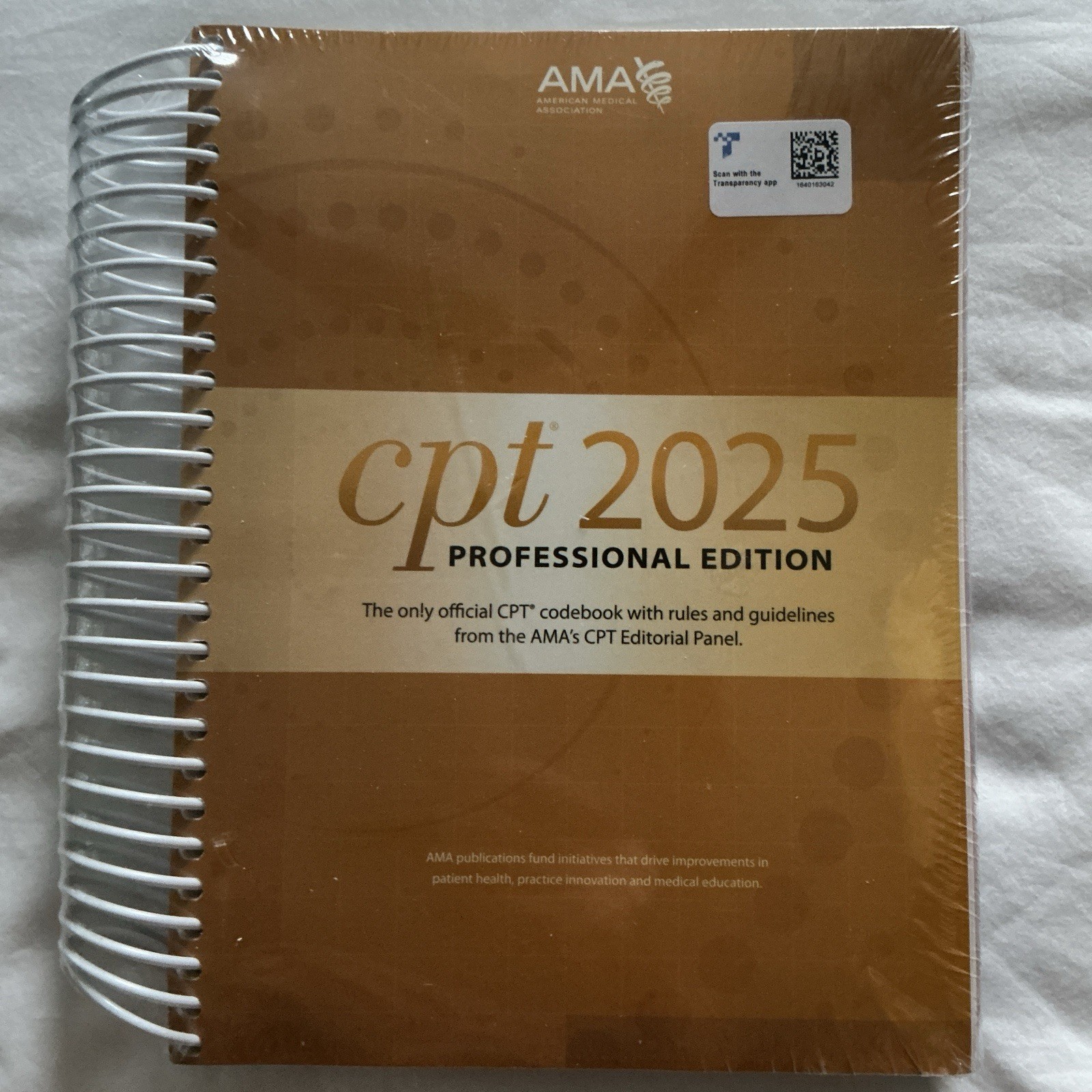 NEW CPT 2025 Professional Edition Codebook American Medical Association ...